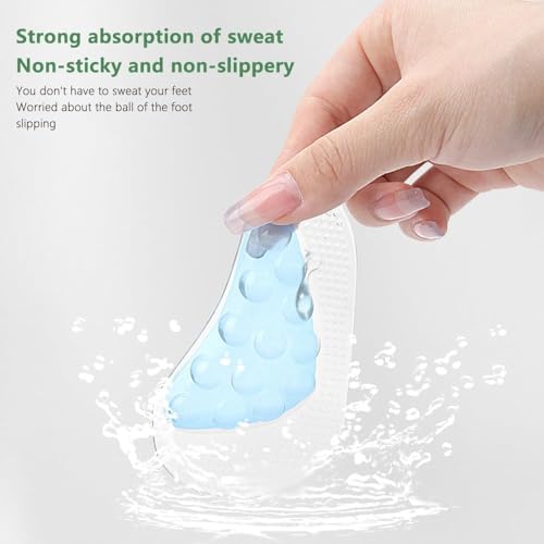 FDEETY 3 Paia Supporto Arco Plantare Solette Ortopediche Plantare Soletta Scarpe Donna Solette in Gel Plantare Piede Cavo Soletta Scarpe Uomo Plantare Per Fascite(Trasparente) - Dettaglio recensione 4