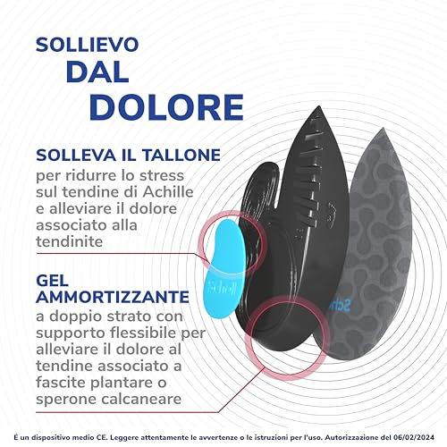 Scholl In-Balance Solette Ortopediche per Uomo e Donna - Plantari per Tallone e Caviglia, Alleviano il Dolore, Supporto per l’Arco Plantare, Riducono l’Impatto sui tendini, 1 Paio - Dettaglio recensione 4